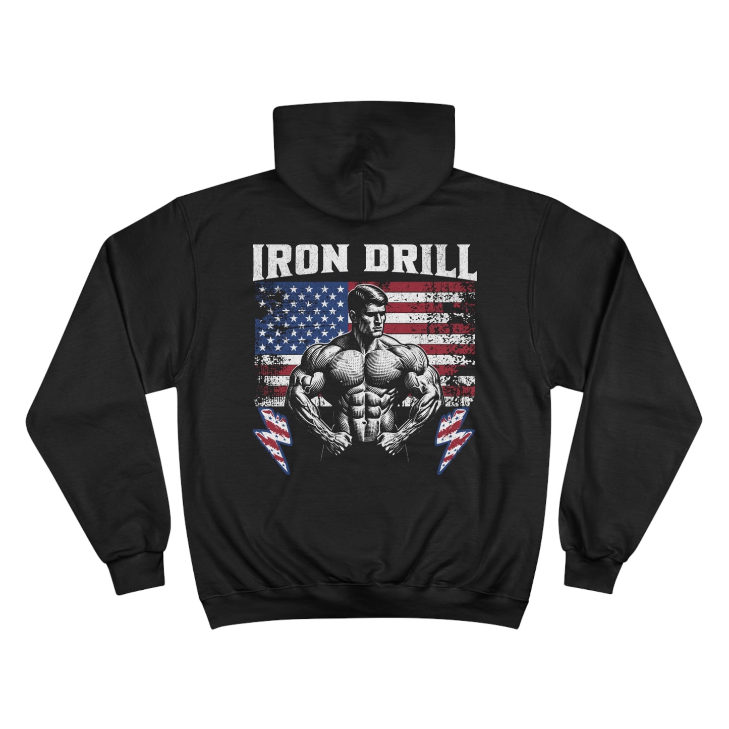 Iron drill Hoodie 0