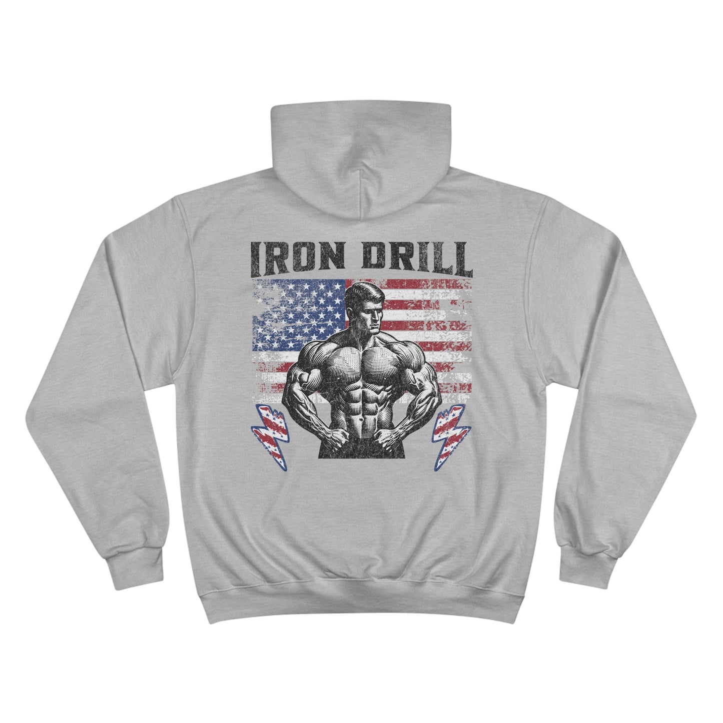 Iron drill Hoodie 0