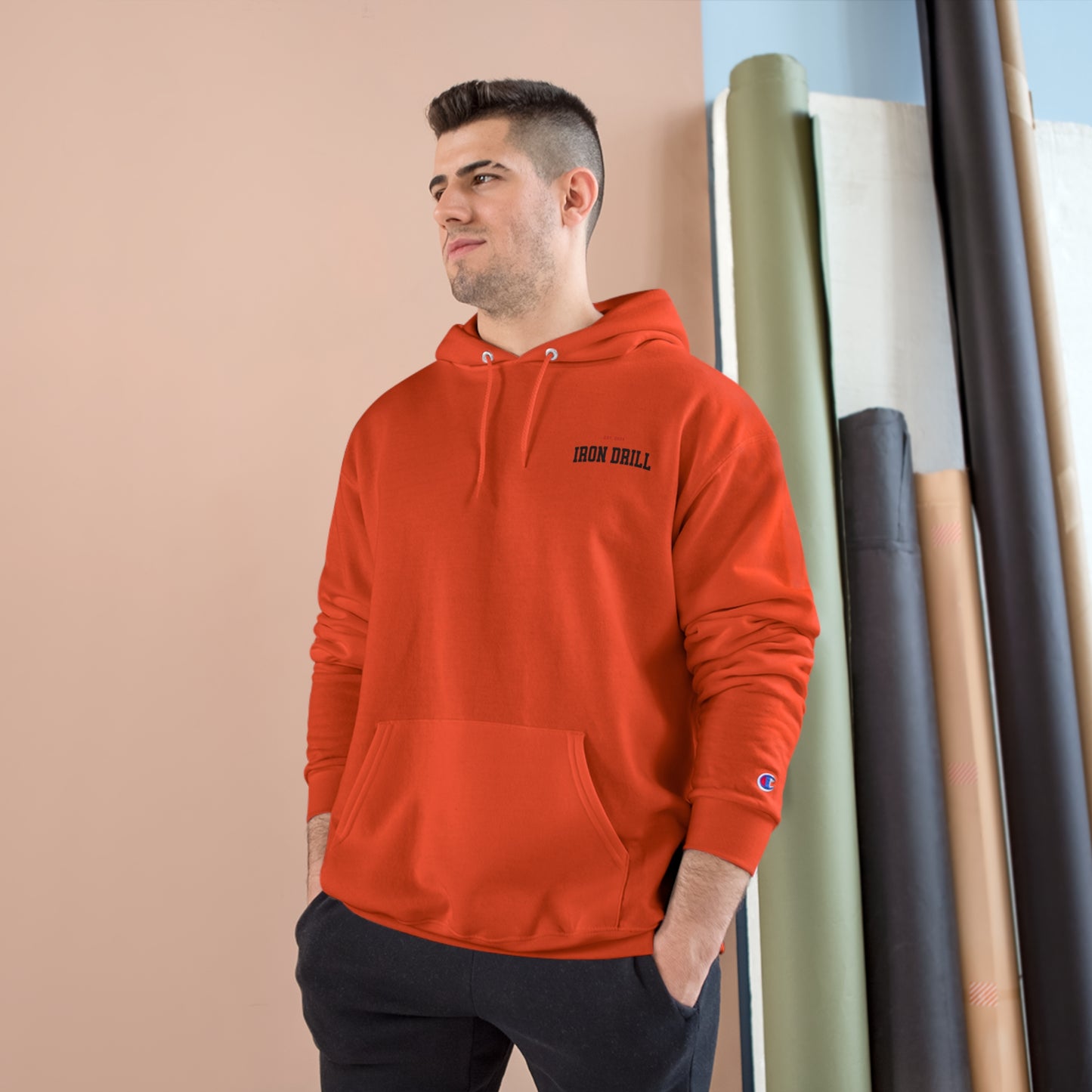 Iron drill Hoodie 0